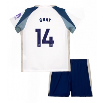 Billige Fotballdrakt Tottenham Hotspur Archie Gray #14 Replika Hjemmedraktsett Barn 2025-26 Kortermet (med bukser)